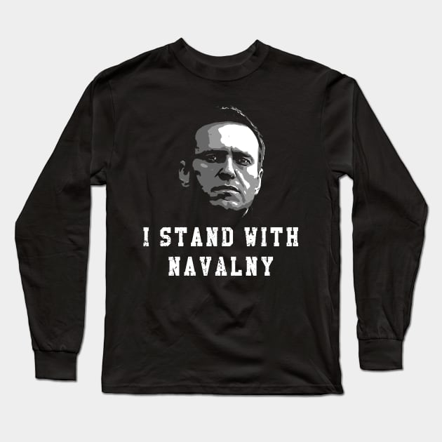 i stand with navalny Long Sleeve T-Shirt by jerrysanji